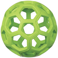 JW Hol-ee Roller Assorted Round Rubber Treat Holding Toy Small  1 pk