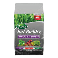 Scotts Turf Builder Triple Action 29-0-10 Weed Control Plus Lawn Food For Southern 13.32 lb. 4000 sq. ft.