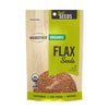 Woodstock Organic Flax Seeds - Case of 8 - 14 OZ