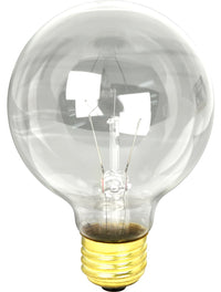 Feit Electric 40G25 40 Watt Clear Bath & Vanity Globe Light Bulb