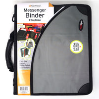 PlanAhead 13 in.   H X 14 in.   W X 2.5 in.   D Messenger Binder Assorted