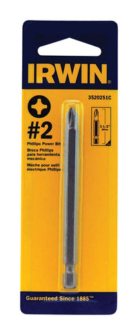 Irwin Iwaf23Ph2 3-1/2 #2 Phillips Power Bit