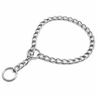 Dog Collar, Heavy Weight Chain, Medium, 18-In.