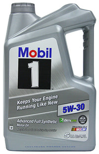 Synthetic Motor Oil, 5W-30, 5.1-Qt. (Pack of 3)