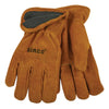 Kinco  Men's  Outdoor  Cowhide Leather  Driver  Work Gloves  Gold  L  1 pair