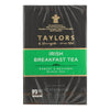 Taylors Of Harrogate Irish Breakfast Tea Bags  - Case of 6 - 50 BAG