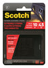 Scotch Foam Fastener 1 in. L 12 pk