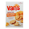 Van's Natural Foods Gluten Free Crackers - Say Cheese - Case of 6 - 5 oz.