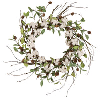 Celebrations  Wreath  Fall Decoration  1 in. H x 22 in. W 1 pk (Pack of 4)