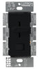 Lutron Skylark Black 600 W Slide Dimmer Switch 1 pk