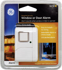 GE White Door and Window Alarm