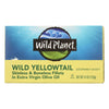 Wild Planet Wild Yellow Tail Fillets In Extra Virgin Olive Oil - Case of 12 - 4.375 oz.