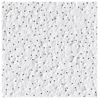 Fiberglass Ceiling Tile, Perforated, Taberet, 2 x 4-Ft. x 5/8-In. (Pack of 12)