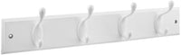 National Hardware White Wood 18 in. L Hook Rack 1 pk