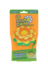 Scrub Daddy Polymer Foam Orange/Yellow/Green Heavy Duty Cleaning Dishwand Scrubber Refill