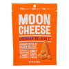 Moon Cheese's Cheddar Dehydrated Cheese Snack  - Case of 12 - 2 OZ