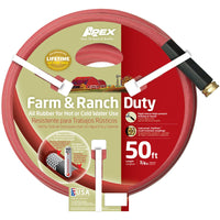 Teknor Apex 3/4 in. D X 50 ft. L Premium Grade Farm and Ranch Hose Red