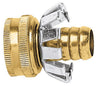 Gilmour 1/2 in. Brass Threaded Female Clinch Hose Mender