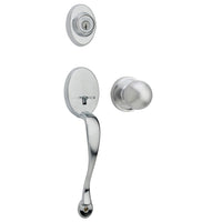 GA9771 A26D WS KD Augusta Handleset - Satin Chrome