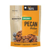 Woodstock Organic Pecan Halves - Case of 8 - 4.5 OZ