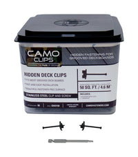 Camo 2-3/8 in. L Trim Head Deck Screws 90 pk