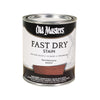 Old Masters Professional Semi-Transparent Red Mahogany Oil-Based Alkyd Fast Dry Wood Stain 1 qt (Pack of 4).