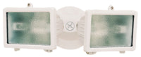 Heath Zenith  Switch  Halogen  White  Dual Floodlight  Hardwired