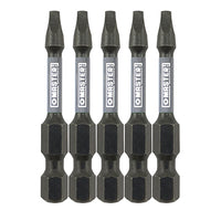 Impact Power Bit, Square #2, 2-In., 5-Pk.