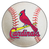 MLB - St. Louis Cardinals Baseball Rug - 27in. Diameter