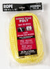 SecureLine Lehigh 3/8 in. D X 100 ft. L Yellow Hollow Braided Polypropylene Rope