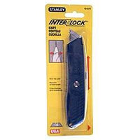 Stanley  5-7/8 in. Retractable  Utility Knife  Green  1 pk