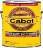 Cabot Problem-Solver White Flat Solvent-Based Alkyd Primer 1 gal. (Pack of 4)