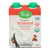 Pacific Natural Foods Almond Vanilla - Roasted - Case of 6 - 8 Fl oz.