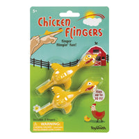 Toysmith Yellow Chicken Flingers Toy Small for Recommended Age 3+ Years