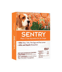 Sentry Liquid Dog Flea and Tick Drops 45% Permethrin, 1.9% Pyriproxyfen and 53.1% Other Ingredients