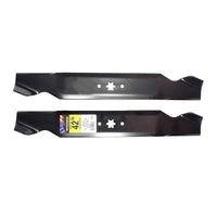 MaxPower 42 in. Standard Mower Blade Set For Riding Mowers 2 pk