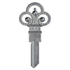 Forged Skeleton Key Shapes Kwikset KW1 Key Blank