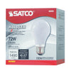 Satco 72 W A19 A-Line Halogen Bulb 1,490 lm Warm White (Pack of 12)