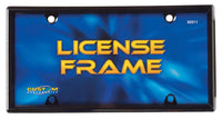 Custom Accessories Black Metal License Plate Frame