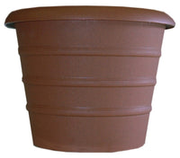 Akro Mils MSA12001E07 12" Marina Planter Terra Cotta (Pack of 8)