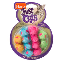 Hartz Just for Cats Assorted Kitty Frenzy Cat Toy 12 pk