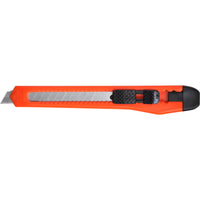 TechniEdge 6 in.   Fixed Blade Snap Knife Orange (Pack of 50)