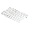 Interdesign 29700 4-1/2" X 2-3/4" X 3/4" Clear Pacific Soap Saver