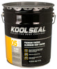 Kool Seal Premium Silver Asphalt Fibered Aluminum Roof Coating 5 gal (Pack of 5)