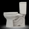 TOTO® Drake® II 1G® Two-Piece Elongated 1.0 GPF Universal Height Toilet with CEFIONTECT and SS124 SoftClose Seat, WASHLET+ Ready, Sedona Beige - MS454124CUFG#12