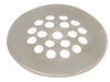 Danco 2-7/8 in. Brushed Nickel Plastic/Stainless Steel Shower Drain Strainer