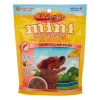 Zuke's  All Natural Mini  Salmon  Treats  For Dog 6.3 in. 1 pk