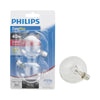 Philips DuraMax 40 W G16.5 Globe Incandescent Bulb E12 (Candelabra) Soft White 2 pk