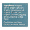 Teeccino Dandelion Tumeric Organic Chicory Herbal Tea  - 1 Each - 10 BAG