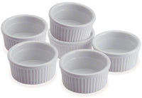 Progressive Prepworks White Porcelain Ramekins 5 oz